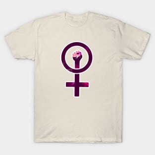 Woman Fist Up T-Shirt